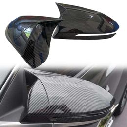 Nieuwe Ox Hoorn Side Wing Mirror Cover Caps Voor Hyundai Tucson NX4 2021-2023 Achteruitkijkspiegel Cover Shell Trim Toevoegen op Auto Accessoires