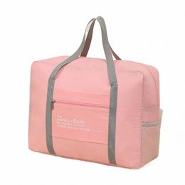 Nouveaux sacs de voyage en tissu Oxford Multi Functial Sac de rangement de grande capacité Femmes Sac à main pliable Sac de voyage pratique f6OU #