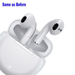 NOUVEAU P63 Écouteurs sans fil écouteurs Chip Transparency Metal Rename GPS Wireless Charging Bluetooth Headphones In-Ear Dropship 8S Earbuds White ecouteur cuffie