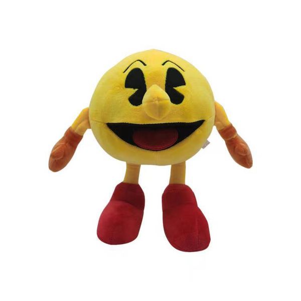 Nouveau Pac-Man boxer peluche jouet Pac-man jeu entourant poupée spot vente en gros