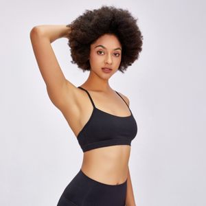 NUEVO párrafo Mujeres Trajes de yoga Sujetador deportivo Alto impacto Deportes Fitness Top sin costuras Gimnasio Ropa activa Chaleco Tops Mismo estilo