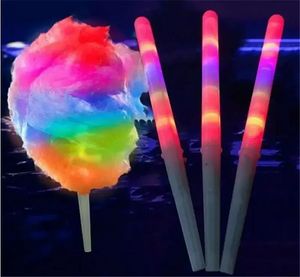 Nuevo Favor de fiesta Fiesta colorida LED Light Stick Flash Glow Cotton Candy Stick Cono intermitente para conciertos vocales Fiestas nocturnas FY5031 830