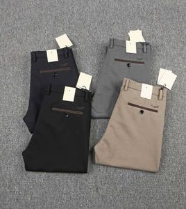 nouveau modèle pantalons de créateurs de haute qualité matériau doux et confortable pantalons décontractés à force élastique pour hommes à la mode