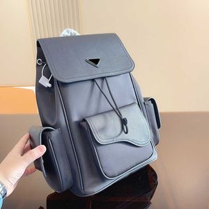 Nuevo Pbag Moda Hombre Mochila Diseñador Mochila de cuero Calidad Mujer Bolso de hombro Mochilas de viaje Estudiante Mochilas escolares Mochila 230129