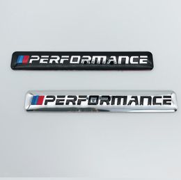 NEW Performance Motorsport Metal Logo Car Sticker Aluminum Emblem Grill Badge for BMW E34 E36 E39 E53 E60 E90 F10 F30 M3 M5 M6