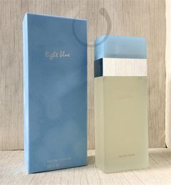 Nouveau parfum de parfum pour femme parfum bleu clair femme 100 ml de parfum pulvérisation durable frangrance Ship9804399