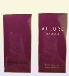 Nieuwe parfums voor vrouw allure sensuelle sexy dame parfum geur 100 ml eau de edp parfum spray duurzame beroemde ontwerper cologne 8214001