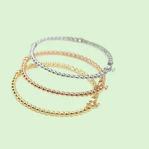 Nouveau bracelet de créateur Perlee femmes bracelet de perles bracelet de luxe plaqué or femmes bijoux de chaîne de serpent pour hommes cadeaux de mariage essentiels zh211 E4