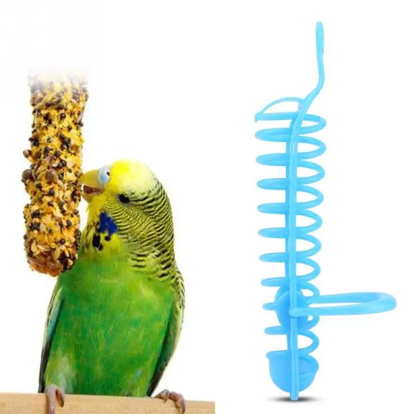 Nouveau panier d'animaux de compagnie Fruit Vegetal Nourrissage Perch Birds Parkeet Cage Pasion Pasion de nourriture Panier d'oiseau