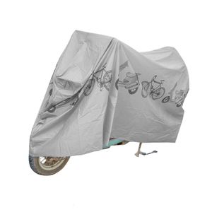 Nueva cubierta Universal para motocicleta PEVA, protección solar impermeable de primera calidad para exteriores, duradera para bicicleta eléctrica y moto