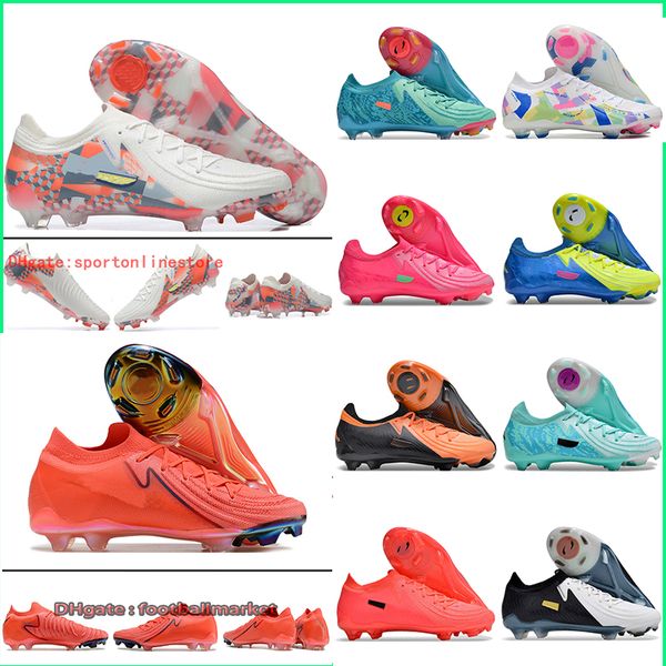 Nouveau Phantom GX II Elite FG Chaussures de football Bottes Crampons pour hommes femmes enfants jeunesse bas football de crampon scarpe da calcio Fussballschuhe botas futbol Chaussures 2024