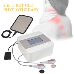 NUEVA fisioterapia cet ret rf terapia alivio del dolor fisio tecar máquina inteligente