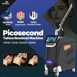 Nieuwe pico pigmentatie picoseconde laser tattoo pigment verwijdering 755 nm machine verwijder sperma spot skin revitalisering schoonheidsapparatuur voor salon