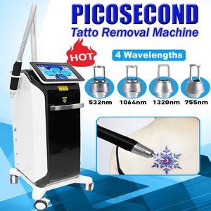 Nieuwe Picosecond Pico Laser Machine Tattoo Verwijdering Nd Yag Laser Littekens Ooglijn Sproet Moedervlek Verwijder Pigmentatie Behandeling Q Switched Salon Apparatuur voor thuisgebruik