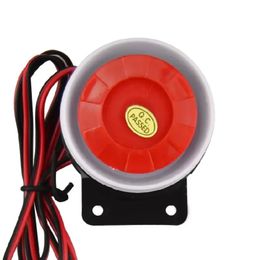 Nouveau piézoélectrique Buzzer Alarm Horn ALARME ALARME ALARME CONDUSTE 12V 24V 220V HIGH DIBIBEL 402 POLICE SIREN RAID AIR SIREN