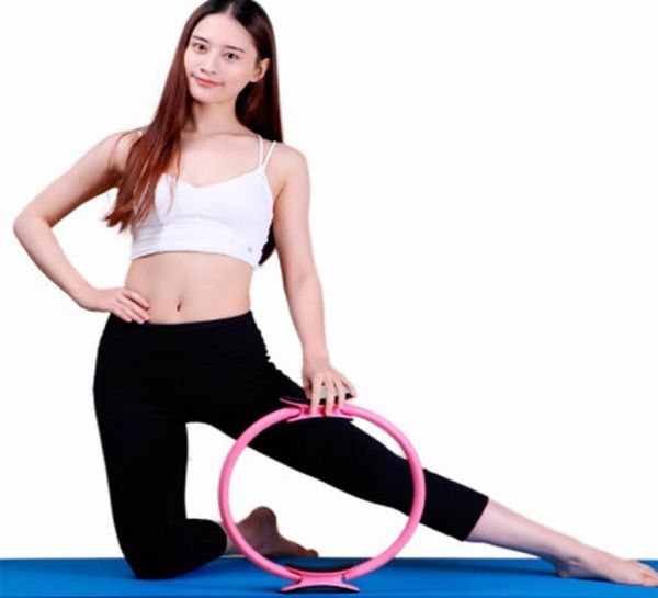 Nouveau Pilates Magic Fitness Circle Yoga Ring CrossFit Workout Sport Yoga Equipment Fermelle Home Gym Exercice Eva Circle6929540