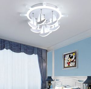 Nouveau Pirate dream LED plafonniers pour chambre d'enfant étude chambre d'enfant lumières plafonnier moderne plafonnier LED lustre avize MYY