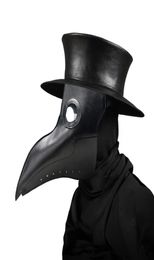 New Plague Doctor Masks Beak Doctor Mask Mask Long Nariz Cosplay Fancy Mask Gothic Retro Rock Leather Halloween Beak Mask4291190