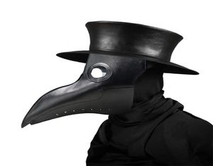 Nieuwe pest dokter maskers Snavel Arts Masker Lange Neus Cosplay Fancy Masker Gothic Retro Rock Lederen Halloween snavel Mask1344454
