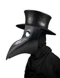 Nieuwe pest Doctor Maskers BEAK DOCTOR MASK MASK Lange neus Cosplay Fancy Mask Gothic Retro Rock Leather Halloween Beak Mask267V8778376