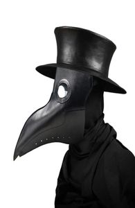 Nieuwe pest Doctor maskers BEAK DOCTOR MASK MASKER Lange neus Cosplay Fancy Mask Gothic Retro Rock Leather Halloween Beak Mask267V4508024