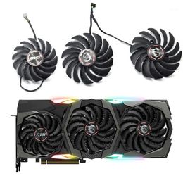 NIEUWE PLD09210B12HH PLD10010B12HH RTX 2080 Grafische Koeler ventilator voor MSI Geforce RTX 2080 2080Ti 2070 Super Gaming X Trio Video Card1188o