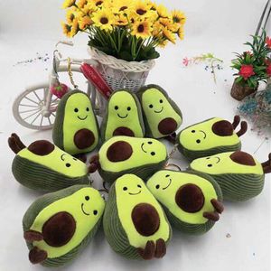 Nieuwe pluche Keychain Avocado Key Chain School Bag Hang Doll Children's Birthday Gift D29