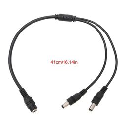 NUEVA CÁMARA DE PESOR DE CCTV CCTV POE DC 1 a 2 Cable de cable de división de alimentación para cámara CCTV 1 FIRA A 2 MAS MAL Male para Poe CCTV Tester