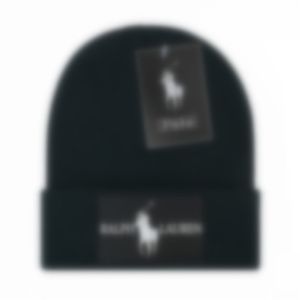 Nouveau POLO Beanie/Crâne Casquettes Designer Mode Bonnet Respirant Garder Au Chaud Cachemire Chapeau pour Homme Femme 10 Couleur Haute qualité A-6