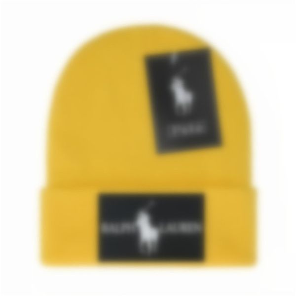 Nouveau POLO Beanie/Skull Caps Designer Fashion Beanie Respirant Garder Au Chaud Chapeau En Cachemire pour Homme Femme 10 Couleurs De Haute Qualité A-4