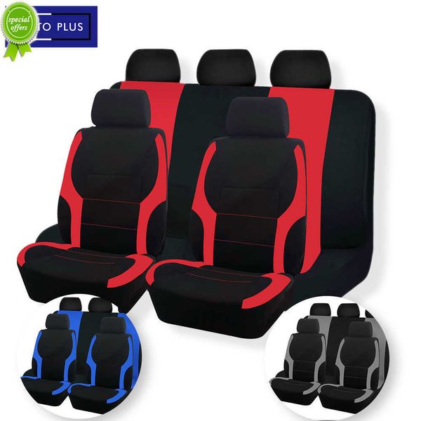 Nouvelles housses de siège en Polyester pour voiture housses de siège de voiture universelles compatibles Airbag pour la plupart des camions de voiture SUV ou tissu de tissu de Van