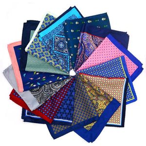 Nuevo popular 32 x 32 cm de gran pañuelo Man Paisley Flower Dot Pocket Square Men Paisley Casual Hankies for Men Suit176p