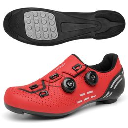 Nouvelles chaussures de verrouillage de cyclisme de sports de plein air populaires, chaussures de vélo, vélos de route de loisirs sans verrouillage pour hommes, vélos de montagne pour femmes, 9 couleurs