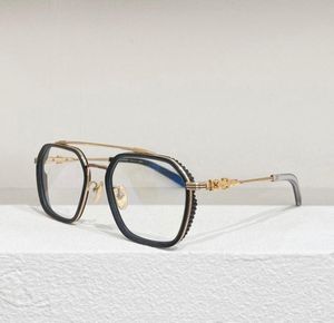 Nouveau populaire rétro lunettes montures femmes lunettes de prescription style punk design cadre en acier carré avec boîte en cuir HD lentille supérieure q9789805
