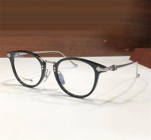Nouveaux hommes rétro populaires lunettes optiques FANX style punk design rétro carré titane et acétate cadre avec boîte en cuir lentille HD qualité supérieure