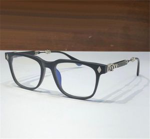 Nouveaux hommes rétro populaires lunettes optiques CALL MELICE style punk designer cadre carré rétro avec étui en cuir lentille claire qualité supérieure