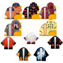 Nieuwe populaire Tama Naruto Kimono Cloak Anime Role Play Digital Printing Around