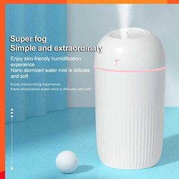 Nieuwe draagbare luchtbevochtiger 420 ml Ultrasone essentiële oliediffuser USB Cool Mist Maker Purifier aromatherapie voor autoband