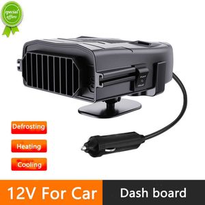 Nouveau chauffe-voiture Portable 12V chauffe-voiture avec Modes de chauffage et de refroidissement pour pare-brise automatique ventilateur de chauffage rapide dégivrage désembueur