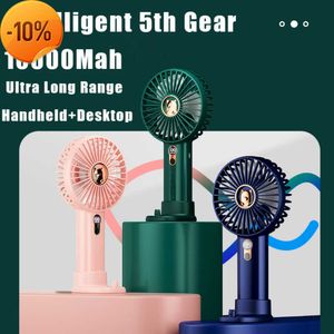 Nouveau ventilateur portable mini ventilateur électrique portable avec affichage numérique USB rechargeable petits ventilateurs de refroidissement pour la maison camping voyage en plein air