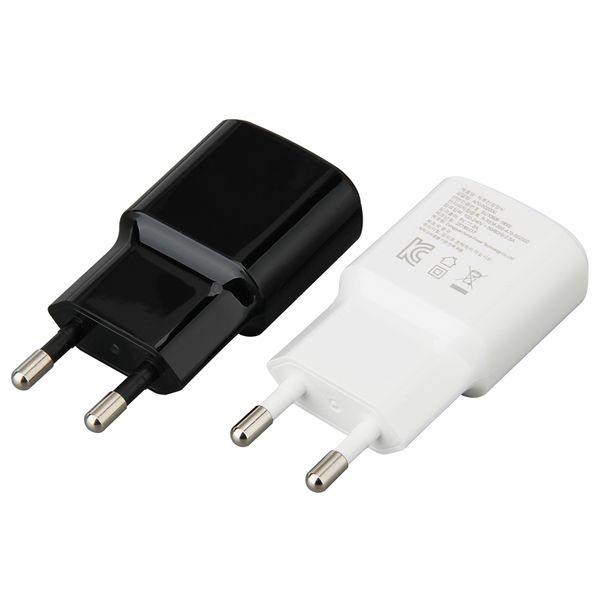 Chargeurs domestiques portables 5V 1A 2A Port unique KC certifié Corée Plug USB chargeur mural pour téléphone portable intelligent