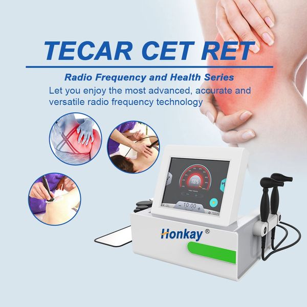 Nouveaux gadgets de santé portables Diathermie Tecar intelligente RF Machine de thérapie physique RET CET Haute fréquence haute intensité pour la douleur corporelle de rééducation