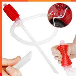 Nieuwe Draagbare Vloeistof/Brandstof Overdracht Sifon Pomp Grote Knijpen Sifon Voor Grasmaaiers Handmatig Pompen Benzine Water alcohol