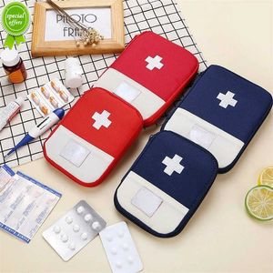 New Portable Medicine Bag Cute First Aid Kit Medical Emergency Kits Organizer Outdoor Household Medicine Pill Storage Bag Travel