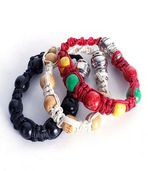 Nouveau Bracelet en métal Portable, tuyaux de fumée, tuyau Rasta de la jamaïque, couleurs, cadeau pour hommes et femmes, 5196905