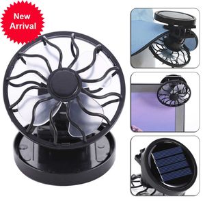 Nieuwe draagbare mini -zonne -zonne -clip fan bergbekering camping wildernis overlevende hoed hoed cap clip koeler fan