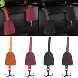 Nuevo gancho multifunción portátil para reposacabezas de asiento de coche, multifunción para colgador de respaldo de asiento, gancho oculto con gancho para coche