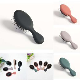 Nieuwe draagbare pocket salon haarborstel shampoo borstel massager haar paardenhair kam comb mode styling tool gezondheid