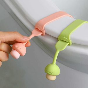 Nouveau Portable siège de toilette Lifter Silicone réglable Anti-sale toilette couverture poignée maison salle de bain toilette siège couverture accessoires outil