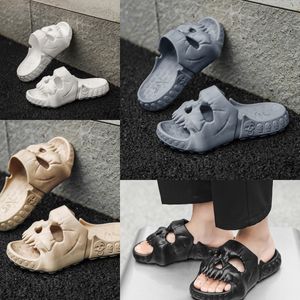 Nouvelles pantoufles squelettes positives Chaussures mems Sandales de sandales sans glissement à semelles épaisses et extérieures Sandales Gai